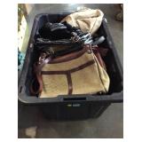 Bin full of ladies purses