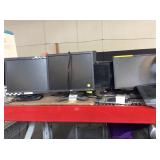 Assorted computer monitors and more
