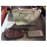 Assorted purses Coach and MK