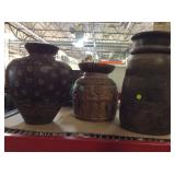 Decorative pots tallest 18 inches