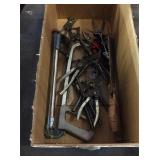 Box of tools vintage and modern