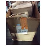 Box of latch hook and needlepoint kits