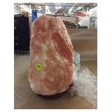 Himalayan salt lamp 9 inches tall