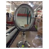 Vanity lighted make-up mirror 17 inches tall