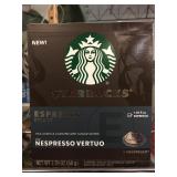5 Boxes Starbucks Espresso Roast, each one has 10