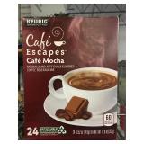 3 Keurig Cafe Escapes Cafe Mocha, each box has