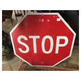 Stop street sign