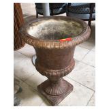 Concrete patio plant pot, approx 2 for tall