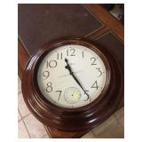 Howard Miller Wall hanging clock, approx 1.5 ft