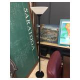 Floor lamp, approx 6 ft tall