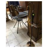 Reading floor lamp, approx 4 ft tall