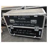 Approx. 4 ft long rolling equipment hard case