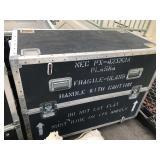 Approx. 4 ft long rolling equipment hard case