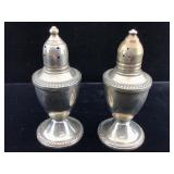 Two Duchin sterling weighted shakers