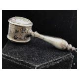 Sterling baby rattle