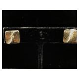 14K Gold Earrings .5g