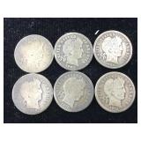 6- Barbar Dimes Silver