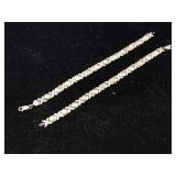 2- Sterling bracelets