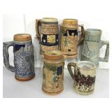 Assorted steins. See pictures