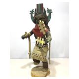 23 in tall Apache D. Dancer kachina signed