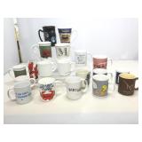 Coffee cup collection.