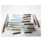 Knives and more. Some Waverly edge, Vanadium.