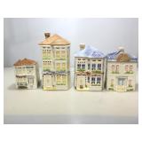 Canister set. Townhouse collection.