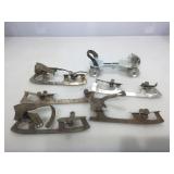 Vintage ice skate attachments and more.