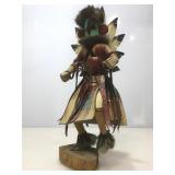 Signed Kachina. 16 in tall.