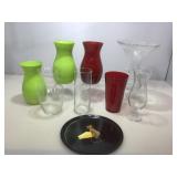 Assorted vases and more.
