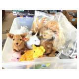 Tub of Assorted Beanie Babies