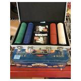 Texas Holdem set in case and more