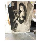 Betty Paige Stretched Canvas