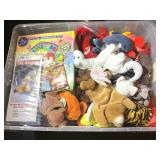 Tub of Assorted Beanie Babies
