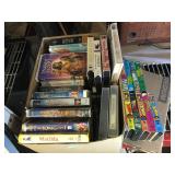 Assorted VHS tapes
