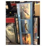 Assorted Framed prints.