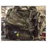 Backpack Camping travel bag. Camouflage.with