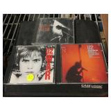 U2 and assorted cds