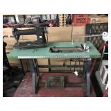 Singer Industrial Sewing Machine with table -