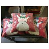 3 New Snowman Pillows