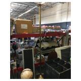 Large pole, approx 8 ft tall