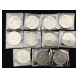 11-Ike Dollars coin collection