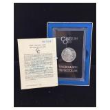 1884 Carson City Morgan dollar in box