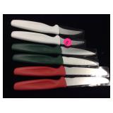 parring knives NEW lot of 6