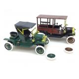 National Motor Museums Mint model cars with coas.