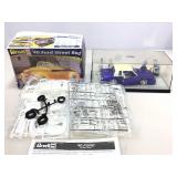 Model cars. Homies In display case and Revell in