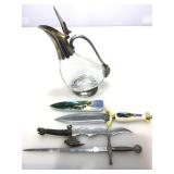 Fantasy knives and more.