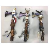 Collectible native decor with COAs.