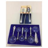 Royal Junior Utensil set and magnifier set.