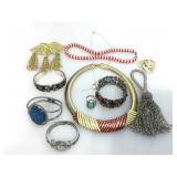 Costume jewelry and more.